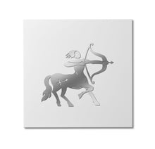 Carica l'immagine nel visualizzatore di Gallery, QUADRO IN METALLO SEGNO ZODIACALE SAGITTARIO - PINZONDESIGN