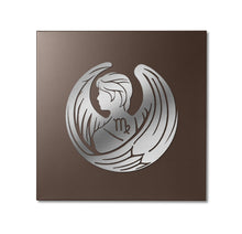 Carica l'immagine nel visualizzatore di Gallery, QUADRO IN METALLO SEGNO ZODIACALE VERGINE - PINZONDESIGN
