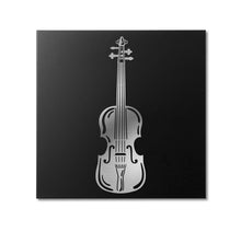 Carica l'immagine nel visualizzatore di Gallery, QUADRO IN METALLO VIOLINO - PINZONDESIGN