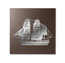Charger l'image dans la galerie, QUADRO IN METALLO VELIERO - PINZONDESIGN