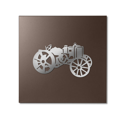 QUADRO IN METALLO TRATTORE - PINZONDESIGN