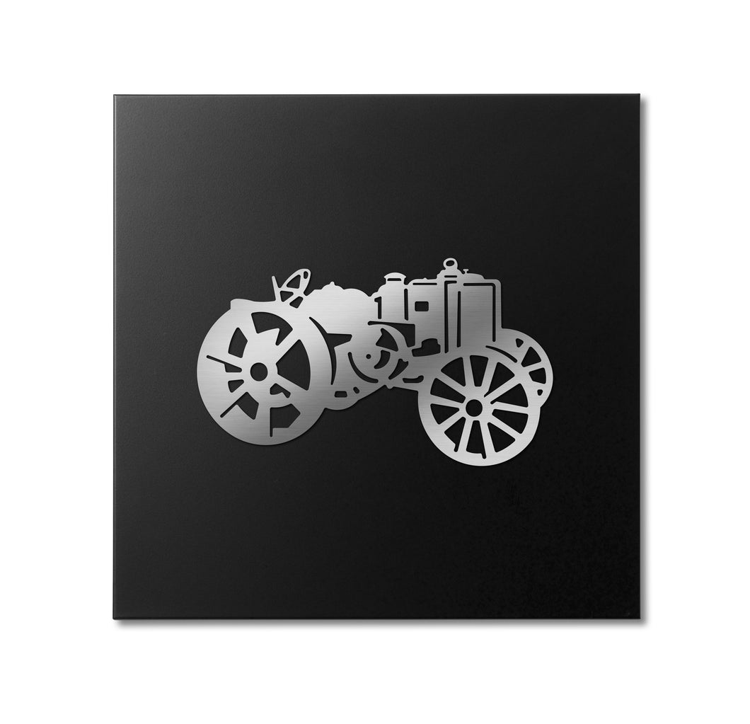 QUADRO IN METALLO TRATTORE - PINZONDESIGN
