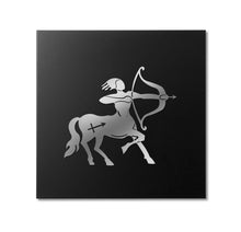 Carica l&#39;immagine nel visualizzatore di Gallery, QUADRO IN METALLO SEGNO ZODIACALE SAGITTARIO - PINZONDESIGN

