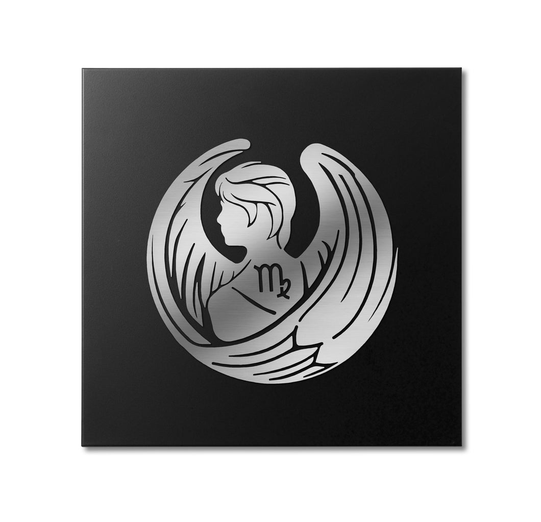 QUADRO IN METALLO SEGNO ZODIACALE VERGINE - PINZONDESIGN