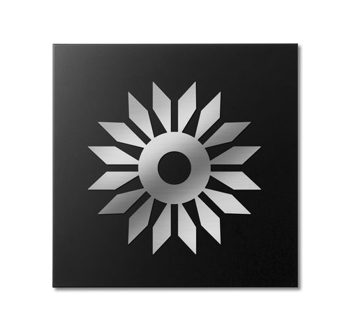 QUADRO IN METALLO STELLA A PUNTE - PINZONDESIGN