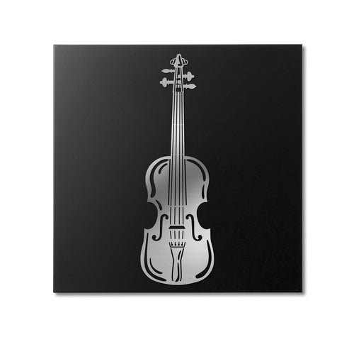 QUADRO IN METALLO VIOLINO - PINZONDESIGN