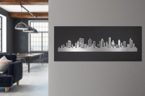 Quadro in metallo SKYLINE - PINZONDESIGN